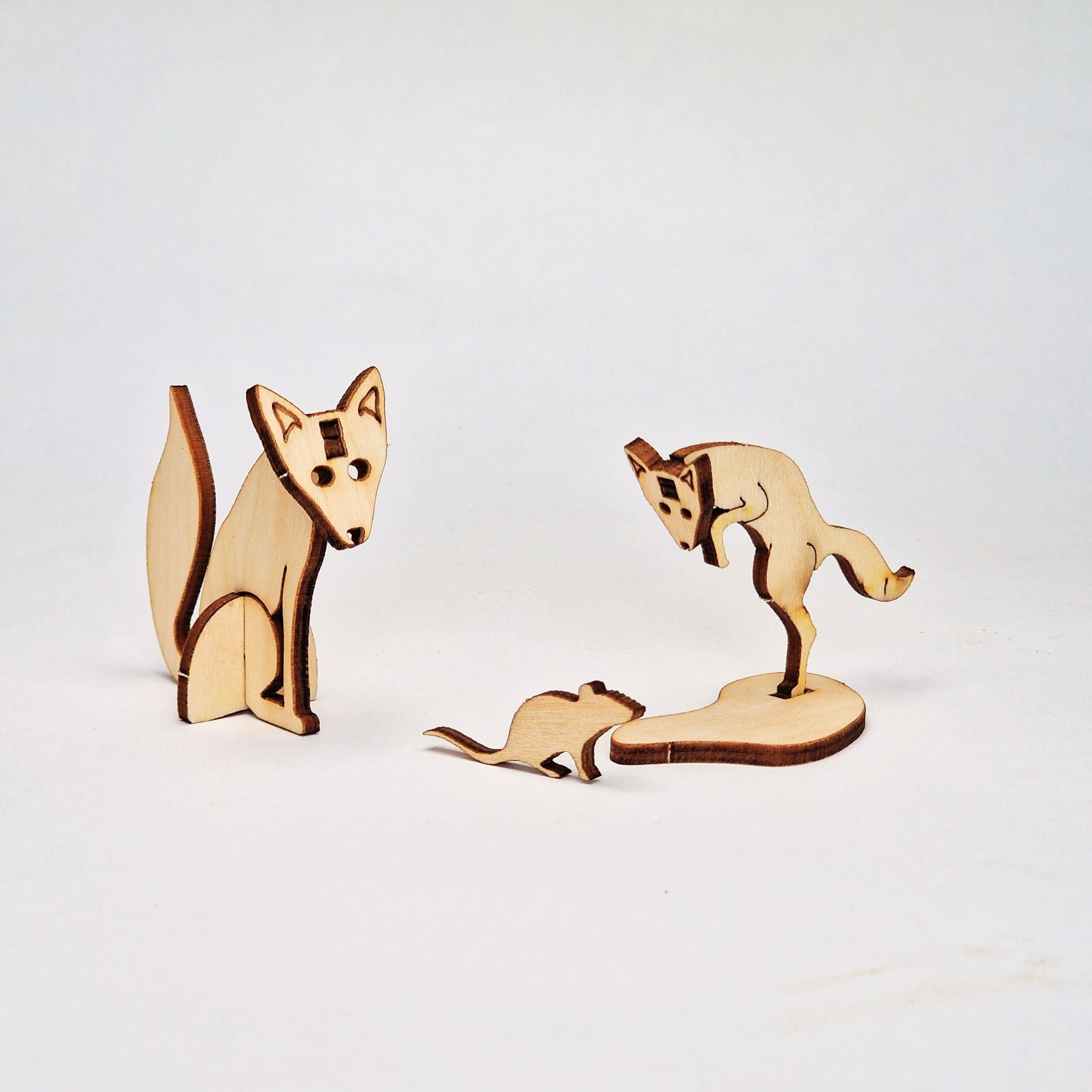 Irish wooden model animal