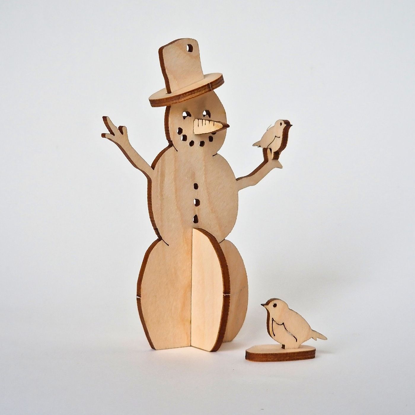 Wooden Christmas decorations